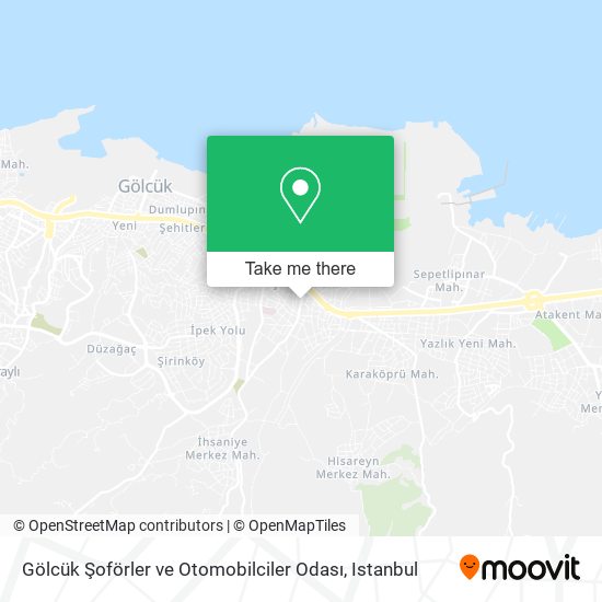 Gölcük Şoförler ve Otomobilciler Odası map