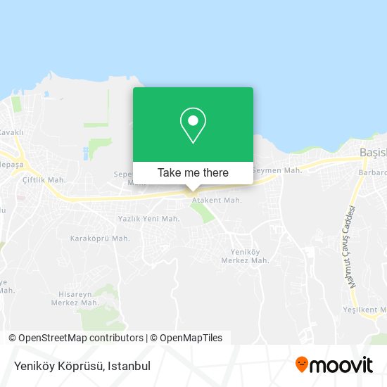 Yeniköy Köprüsü map