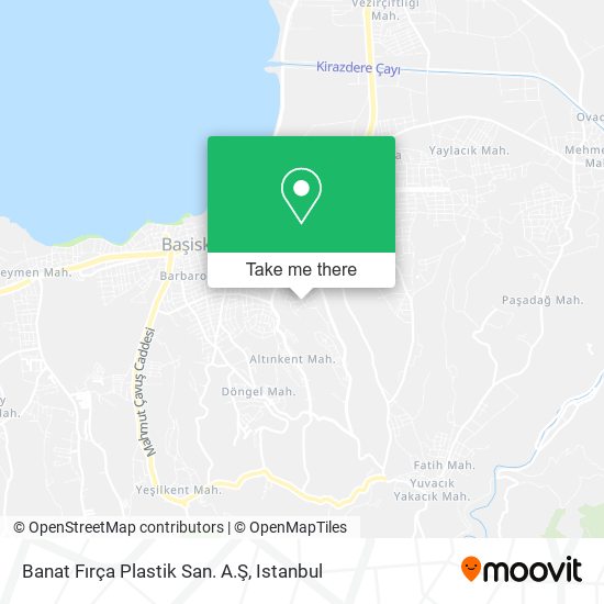 Banat Fırça Plastik San. A.Ş map