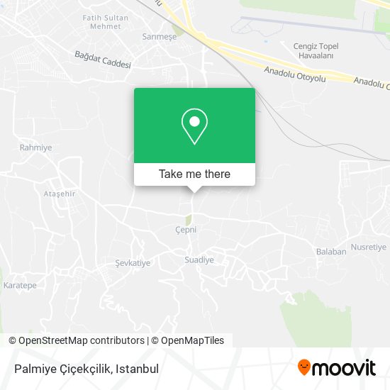 Palmiye Çiçekçilik map