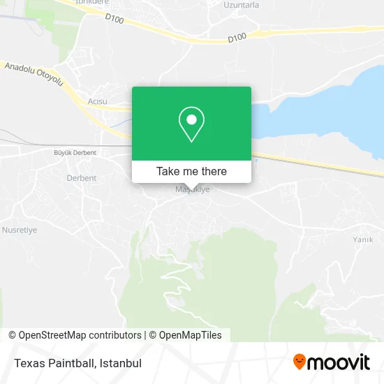 Texas Paintball map