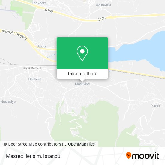 Mastec Iletısım map