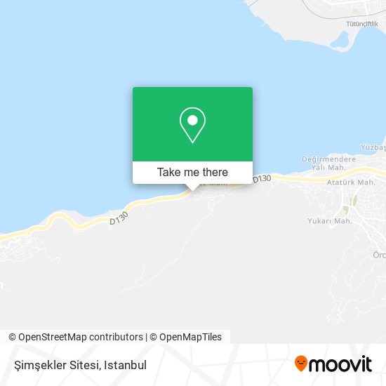Şimşekler Sitesi map