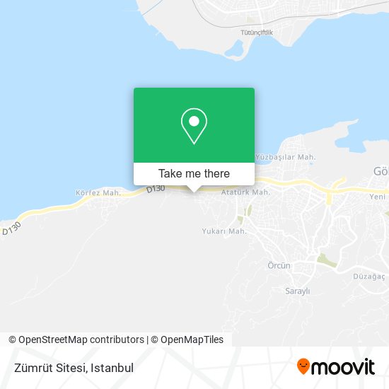 Zümrüt Sitesi map