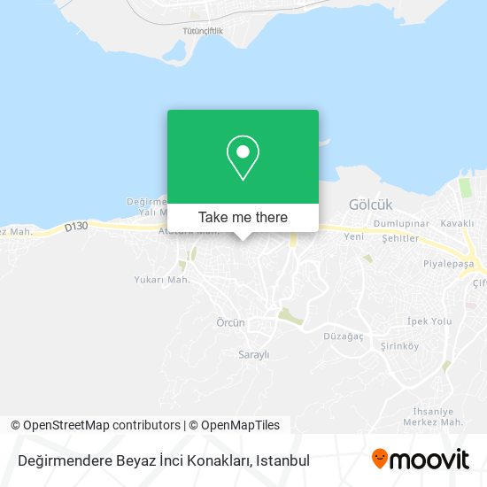 Değirmendere Beyaz İnci Konakları map