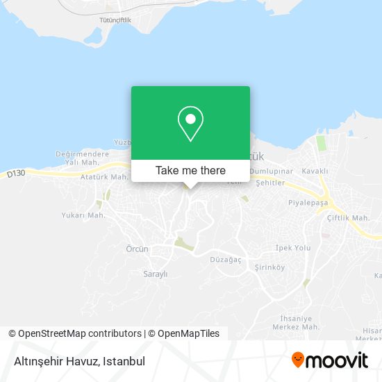 Altınşehir Havuz map
