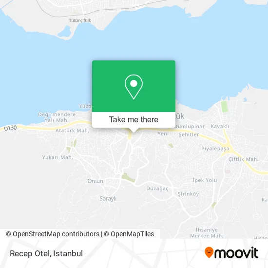 Recep Otel map