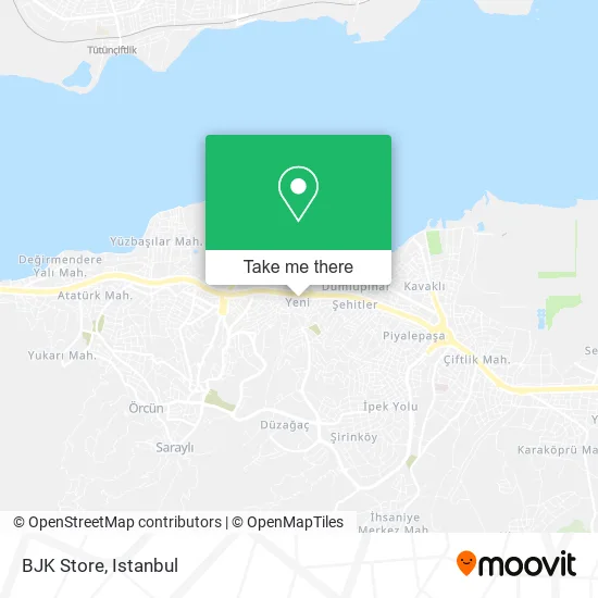 BJK Store map