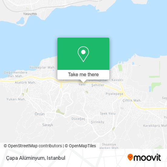 Çapa Alüminyum map