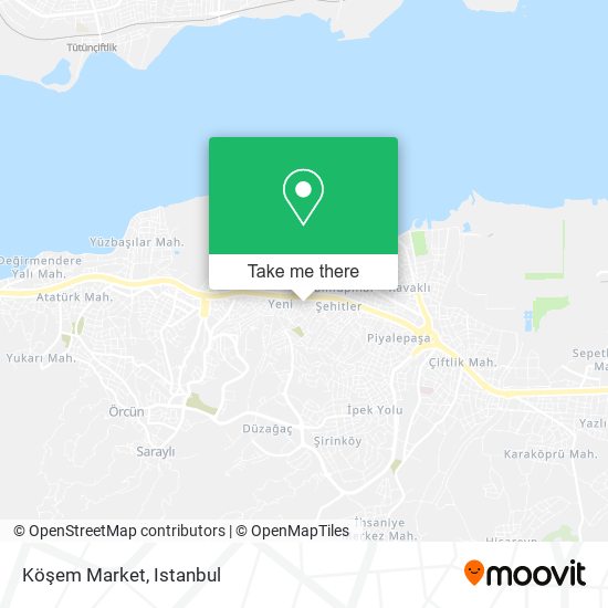 Köşem Market map
