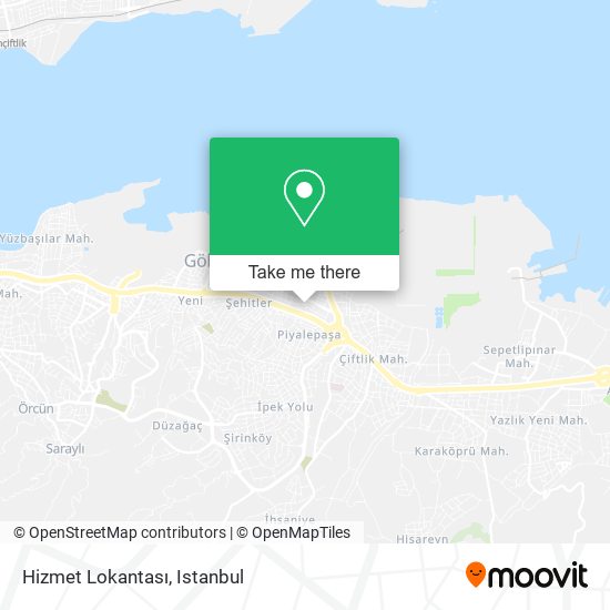 Hizmet Lokantası map