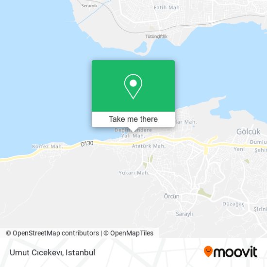 Umut Cıcekevı map