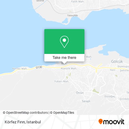 Körfez Fırın map