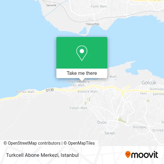 Turkcell Abone Merkezi map