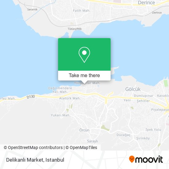 Delikanlı Market map