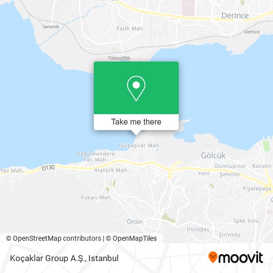 Koçaklar Group A.Ş. map