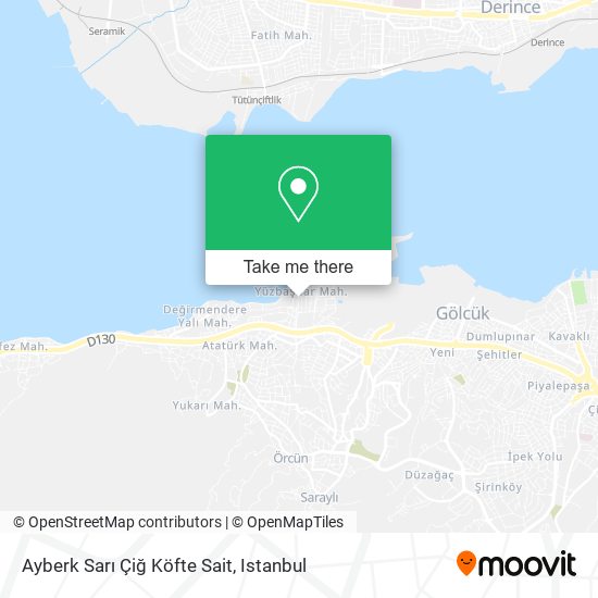 Ayberk Sarı Çiğ Köfte Sait map