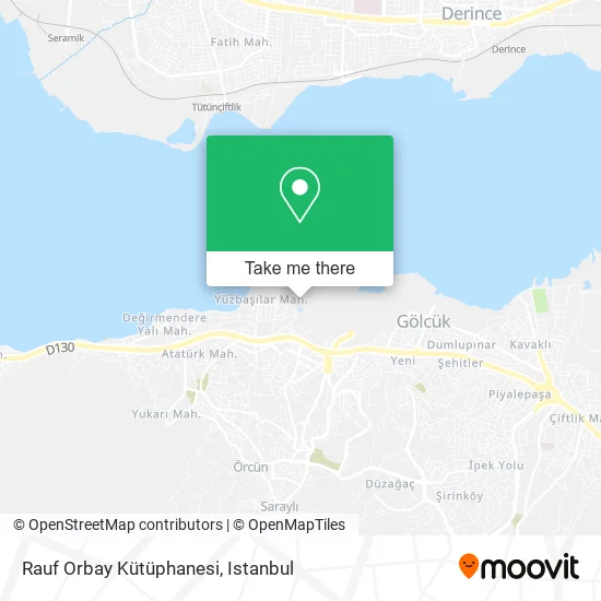 Rauf Orbay Kütüphanesi map