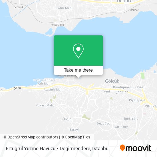 Ertugrul Yuzme Havuzu / Degirmendere map