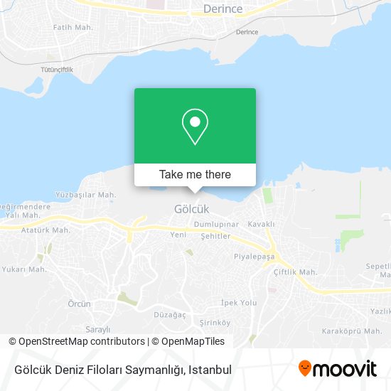 Gölcük Deniz Filoları Saymanlığı map