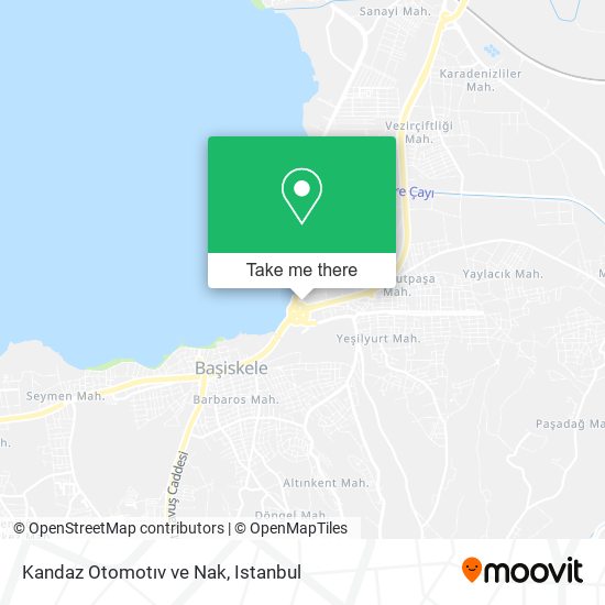 Kandaz Otomotıv ve Nak map