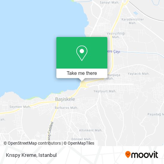 Krıspy Kreme map