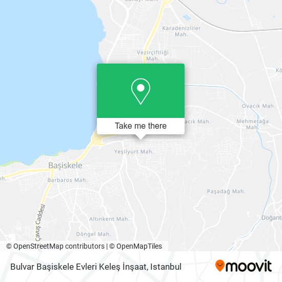 Bulvar Başiskele Evleri Keleş İnşaat map