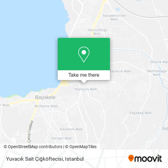 Yuvacık Sait Çiğköftecisi map