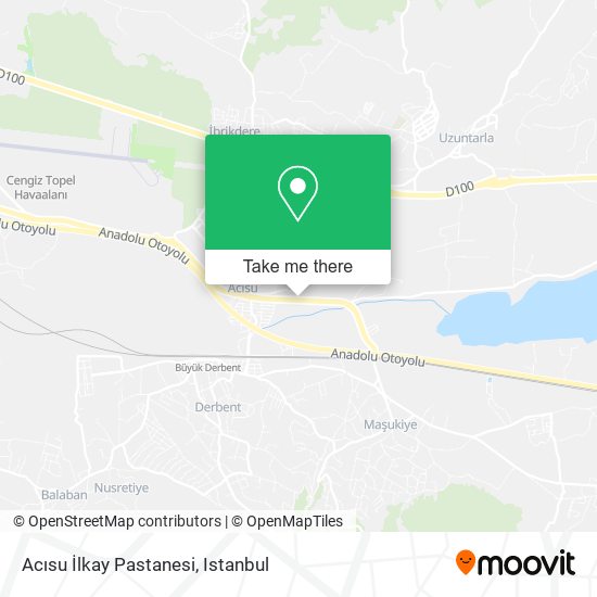 Acısu İlkay Pastanesi map