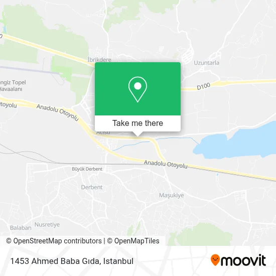 1453 Ahmed Baba Gıda map