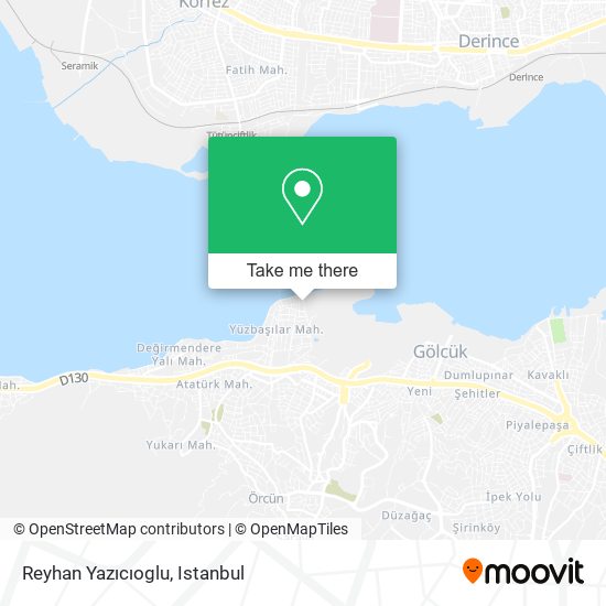 Reyhan Yazıcıoglu map