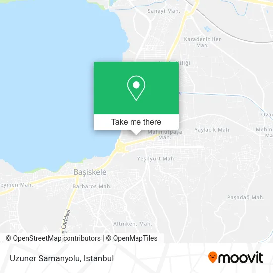 Uzuner Samanyolu map