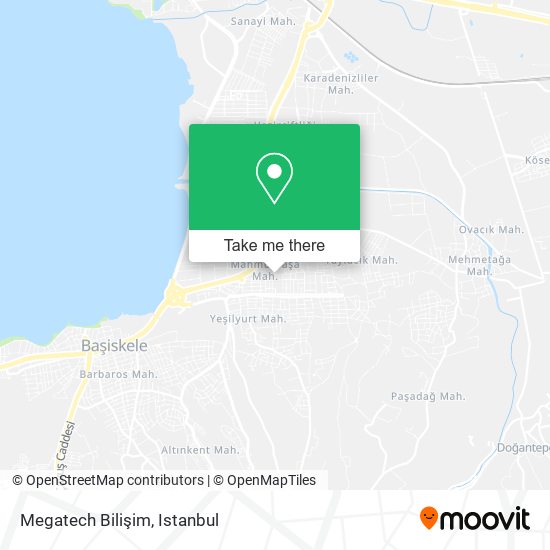 Megatech Bilişim map