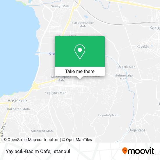 Yaylacık-Bacım Cafe map