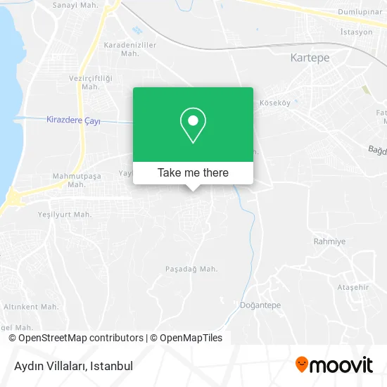 Aydın Villaları map