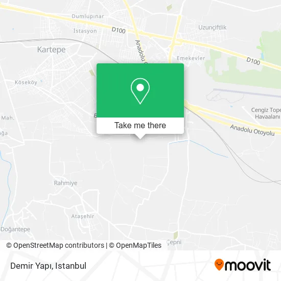 Demir Yapı map