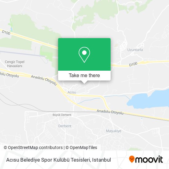 Acısu Belediye Spor Kulübü Tesisleri map