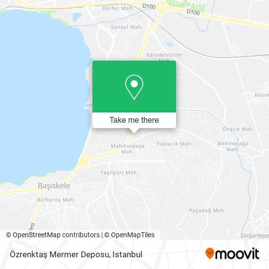Özrenktaş Mermer Deposu map