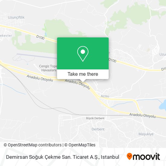 Demirsan Soğuk Çekme San. Ticaret A.Ş. map