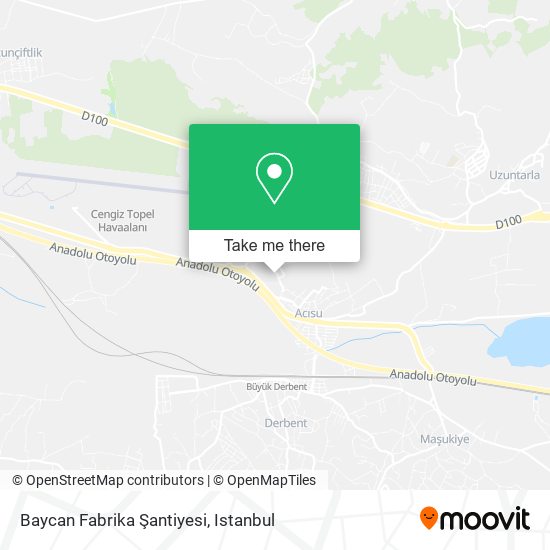 Baycan Fabrika Şantiyesi map