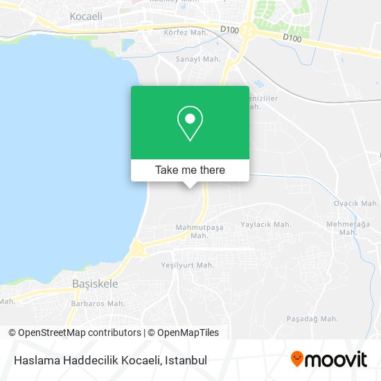 Haslama Haddecilik Kocaeli map