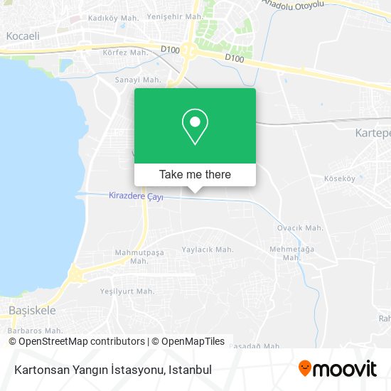 Kartonsan Yangın İstasyonu map
