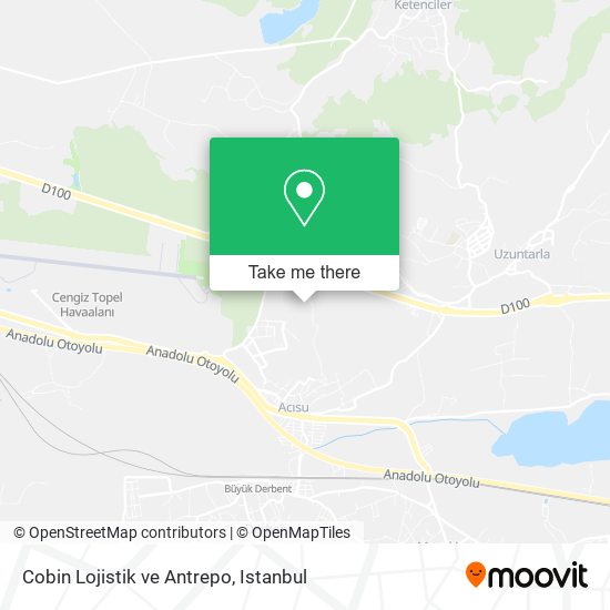 Cobin Lojistik ve Antrepo map