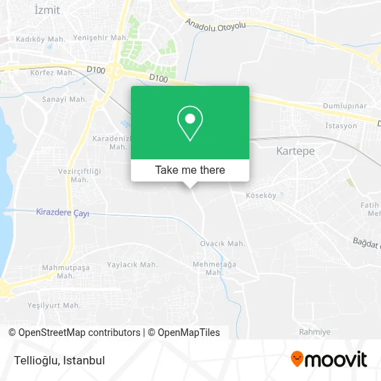 Tellioğlu map