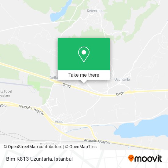 Bım K813 Uzuntarla map