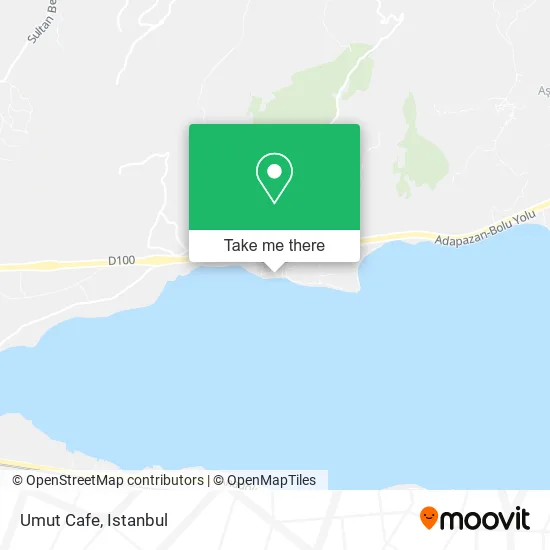 Umut Cafe map