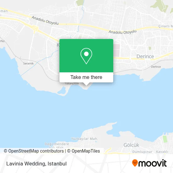 Lavinia Wedding map