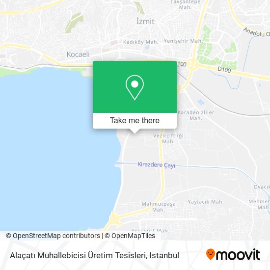 Alaçatı Muhallebicisi Üretim Tesisleri map