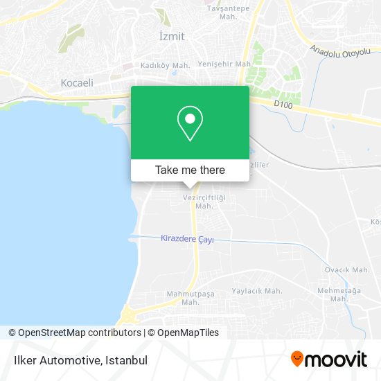 Ilker Automotive map