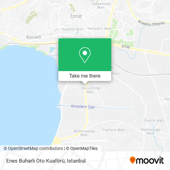 Enes Buharlı Oto Kuaförü map
